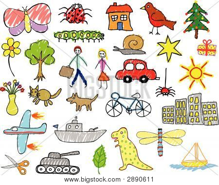 Desenhos de criança