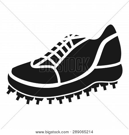 Cricket Sneaker Icon. Simple Illustration Of Cricket Sneaker Icon For Web Design Isolated On White B