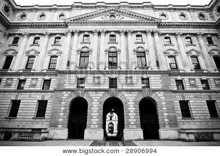 Governmental building at King Charles street, London.