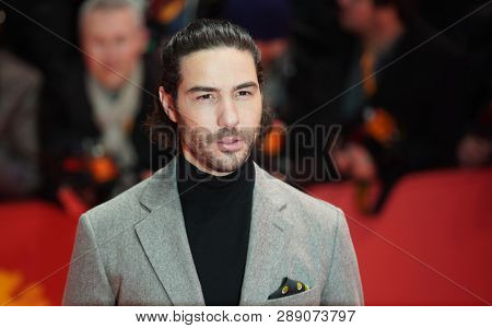 Tahir Rahim attends the 'The Kindness Of Strangers' premiere during the 69th Berlinale International Film Festival Berlin at Berlinale Palace on February 07, 2019 in Berlin, Germany.                  