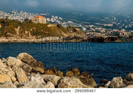 A Traditional House In Byblos Which Is A Famous Landmark. Lebanon.