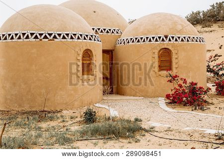 Mud Brick House In Siwa Oasis, Egypt