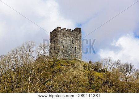 The Ruins Of Dolwyddelan Castle Built In The 13th Century By Llywelyn The Great Prince Of Gwynedd An