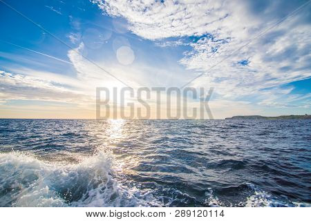 Beautiful Landscape Of Blue Lagoon Of Malta Island