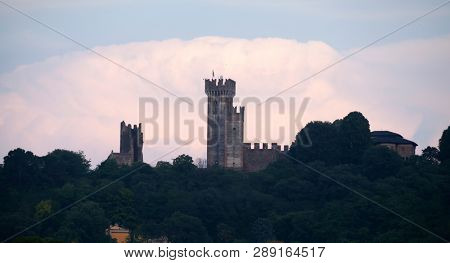 Scaliger Castle of Valeggio Sul Mincio, Verona, Veneto, Italy