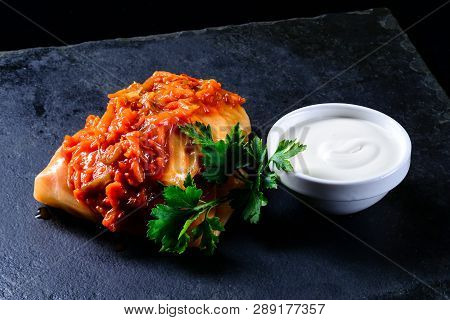 National Dish Cabbage And Meat Stuffed Cabbage