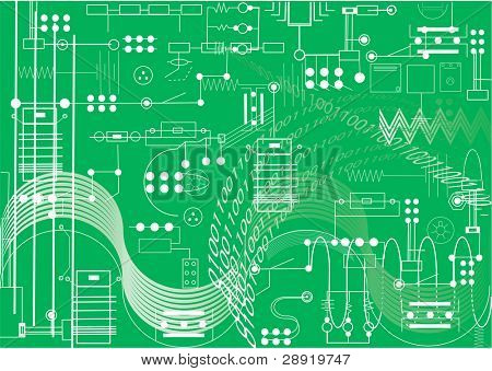 fundo abstrato tecnologia