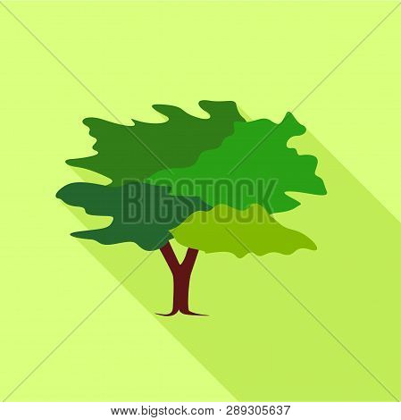 Tree Icon. Flat Illustration Of Tree Icon For Web