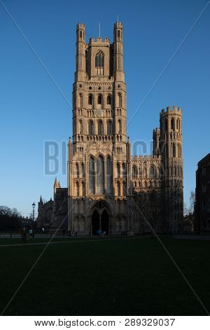 Ely Cathedral, A 10th Century Cathedral At Ely, Cambridgeshire, Uk