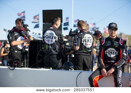 March 08, 2019 - Avondale, Arizona, USA: Kurt Busch (1) gets ready to qualify for the Ticket Guardian 500 at ISM Raceway in Avondale, Arizona.