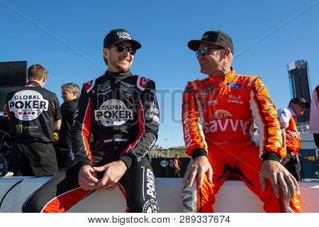 March 08, 2019 - Avondale, Arizona, USA: Kurt Busch (1) gets ready to qualify for the Ticket Guardian 500 at ISM Raceway in Avondale, Arizona.