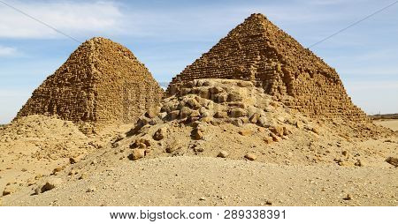 The   Antique Pyramids Of The Black Pharaohs