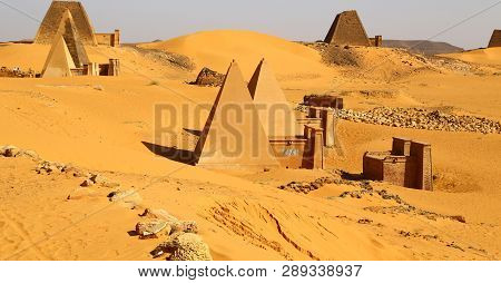 The Antique Pyramids Of The Black Pharaohs