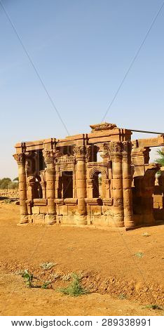 The Antique Temple Of The Black Pharaohs