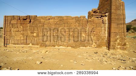 The Antique Temple Of The Black Pharaohs