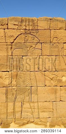 The Antique Temple Of The Black Pharaohs