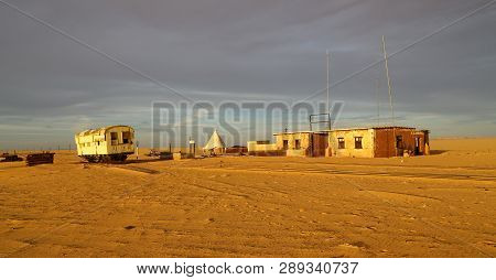 In The Desert The Old Station Six