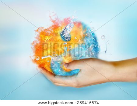 Photo Of Jing Jang Energy Of Water And Fire