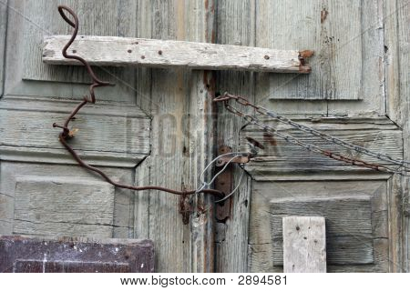 eigenartige Türdichtung