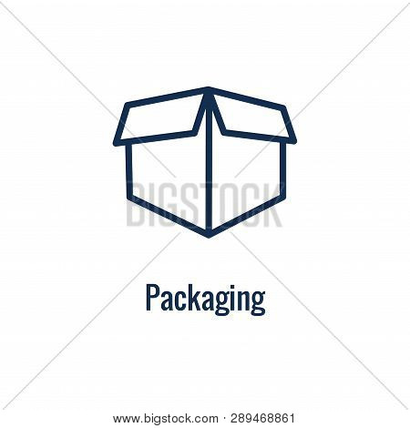 Shipping And Receiving Icon Set W Boxes, Warehouse, Checklist, Etc