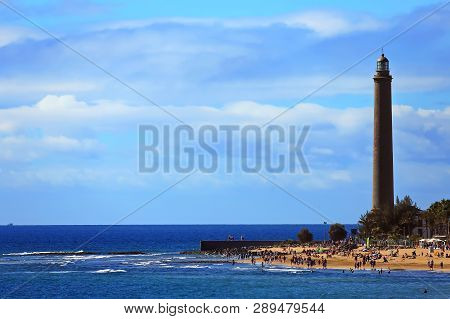 Maspalomas The Sand Dunes On Gran Canaria