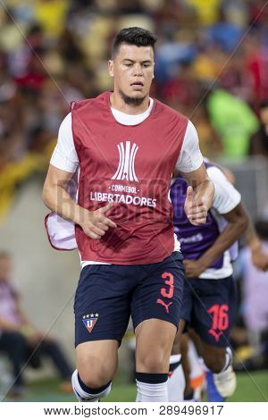 Rio, Brazil - March 13, 2019: Carlos Rodriguez  Player In Match Between Flamengo (bra) And Ldu (ecu)