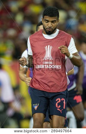 Rio, Brazil - March 13, 2019: Rodrigo Aguirre Player In Match Between Flamengo (bra) And Ldu (ecu) B