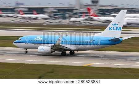 Airplane Takeoff From Airport