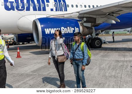 March 2018 Bagdogra Airport,west Bengal, India. March 2018