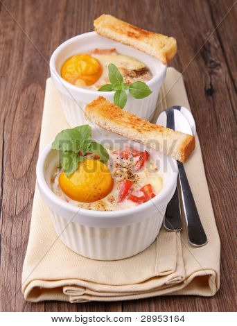 cocotte tojás