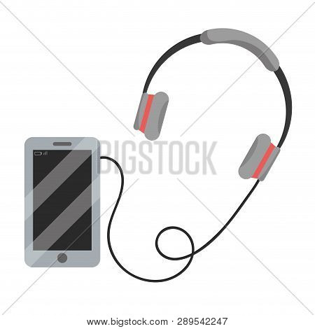 Technology Smartphone Cartoon Vector Illustration Graphic Design