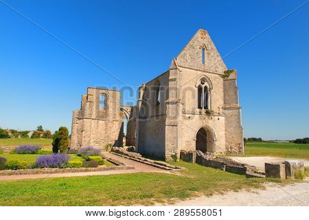 Abbey Notre dame de Re on island Ile de Re