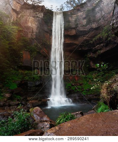 A Lovely Lush  Hike Though Bushland Leads To This Beautiful Waterfall In Southern Highlands