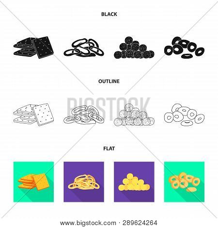 Isolated Object Of Oktoberfest And Bar Sign. Collection Of Oktoberfest And Cooking Stock Vector Illu
