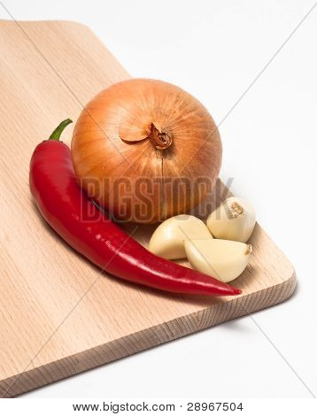 Aglio e cipolla peperoncino