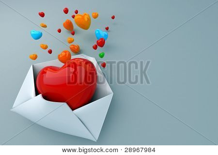 cuore in posta