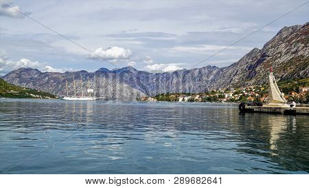 Kotorski Bay, Montenegro. This Is One Of The Beautiful Bays In Europe.