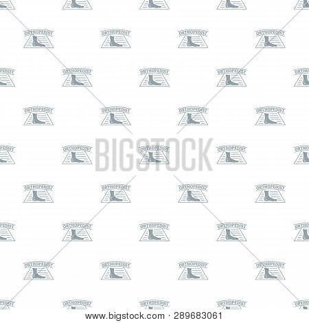 Leg Orthopedic Pattern Seamless Repeat For Any Web Design