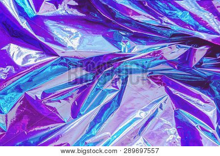 Bright Colored Holographic Background