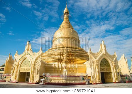 Maha Wizaya Pagoda Was Built On The Dhammarakkhita (guardian Of The Law) Hill Which Faces The Famous