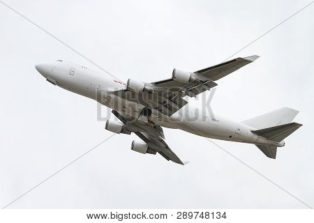 Airplane Takeoff From Airport