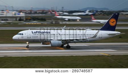 Airplane Takeoff From Airport