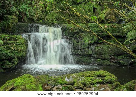 Mclean Falls At The Catlins, South Island, New Zealand