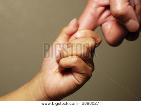 มือเด็ก