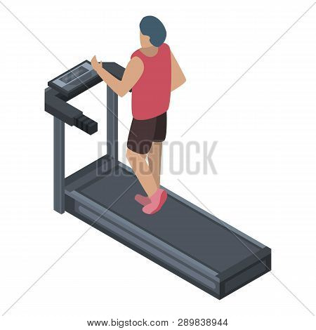 Speedwalk Icon. Isometric Of Speedwalk Icon For Web Design Isolated On White Background