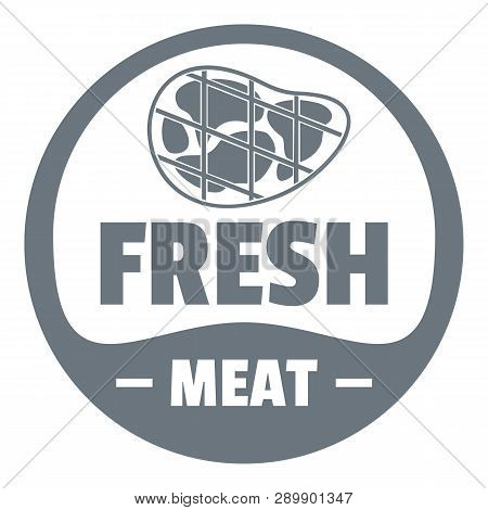 Eco Fresh Meat Logo. Simple Illustration Of Eco Fresh Meat Logo For Web Design Isolated On White Bac