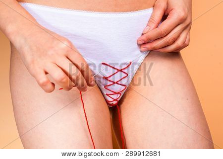 Hymenoplasty Restores The Membrane To A Pre-sexual State Hymenorrhaphy Or Surgery Is The Temporary S