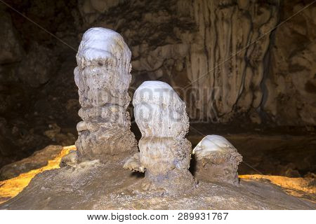 Amazing Natural Of Tham Nam Lod Cave The Attractions Adventure Travel Destination In Pang Ma Pha Dis