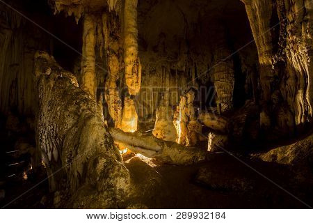 Amazing Natural Of Tham Nam Lod Cave The Attractions Adventure Travel Destination In Pang Ma Pha Dis