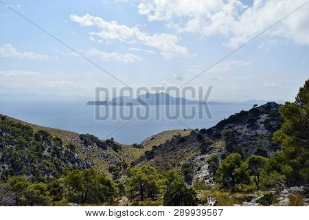 Beautiful Sea Bay And Mountains On Cap Formentor